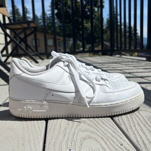 Nike Air Force 1 Low White Sneaker Shoes CW2288-111 Men's Size 12.5